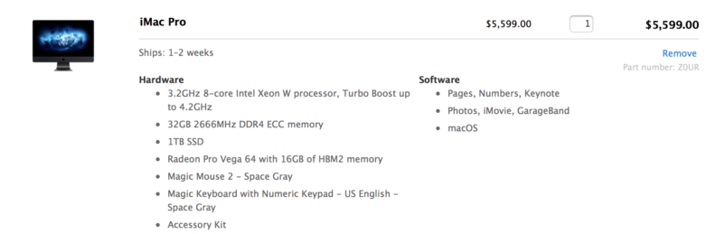 iMac Pro_price - Climb Joe's Coffee Break