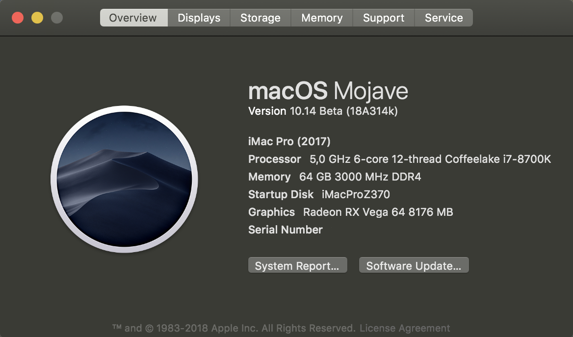 macos mojave release time